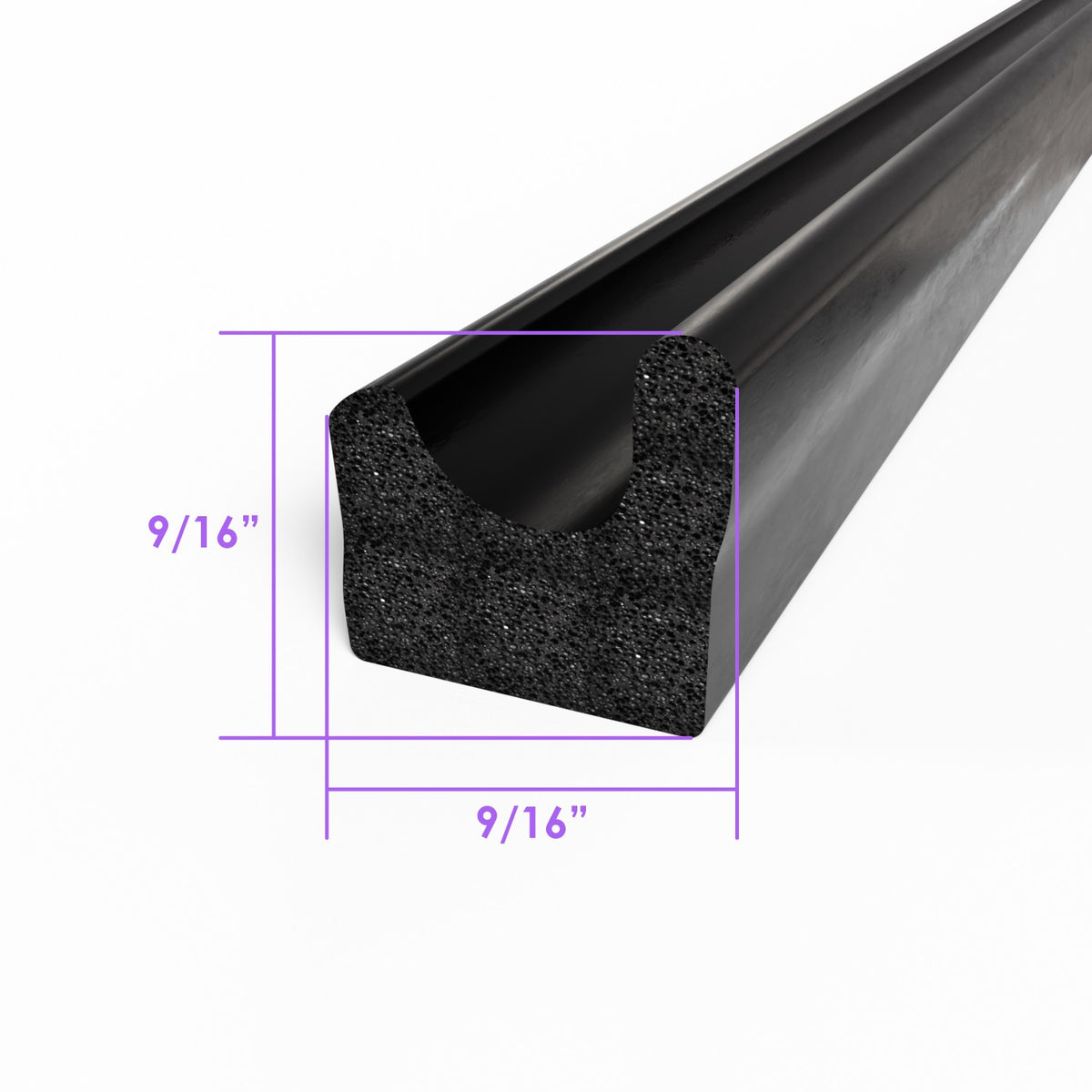 9/16" X 9/16" Extrusion - LP 80-R