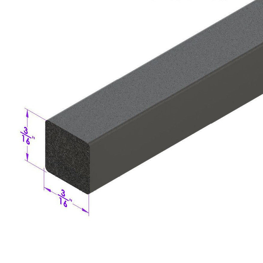 0.20" Square Extrusion - LP 2112
