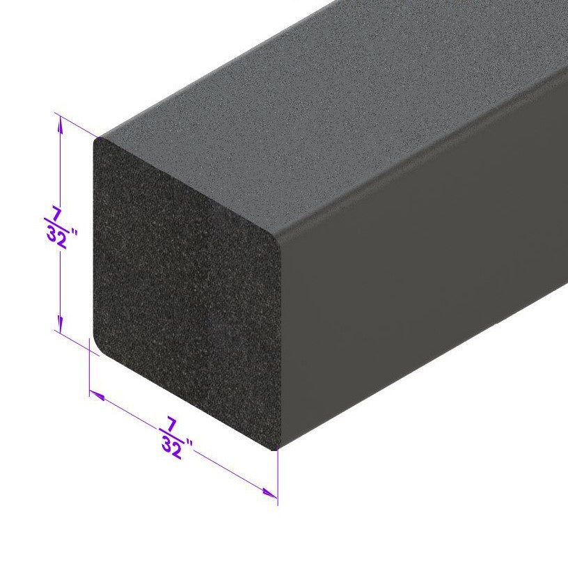 0.225" Square Extrusion - LP 2113