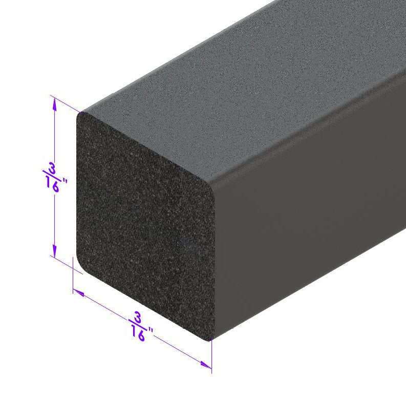 0.25" Square Extrusion - LP 2114