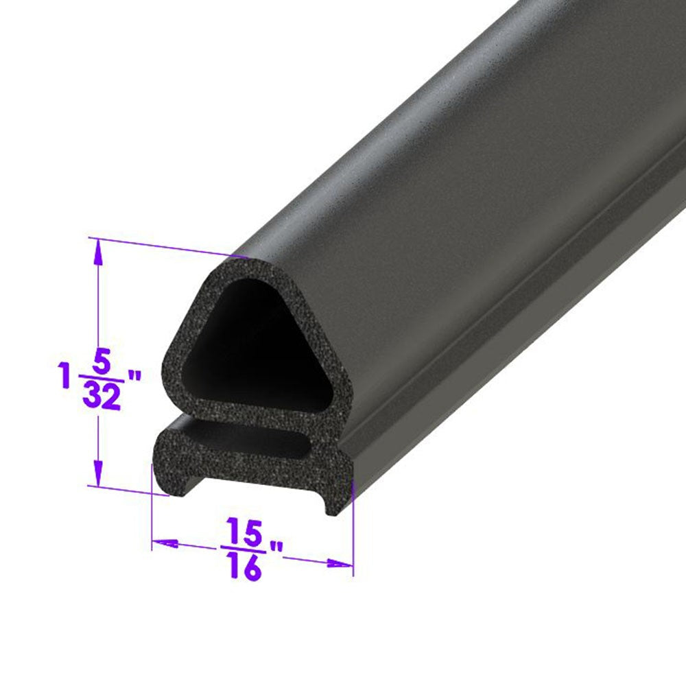 Cowl to Hood Seal - Closed-Cell Sponge - LP 14-N/FT