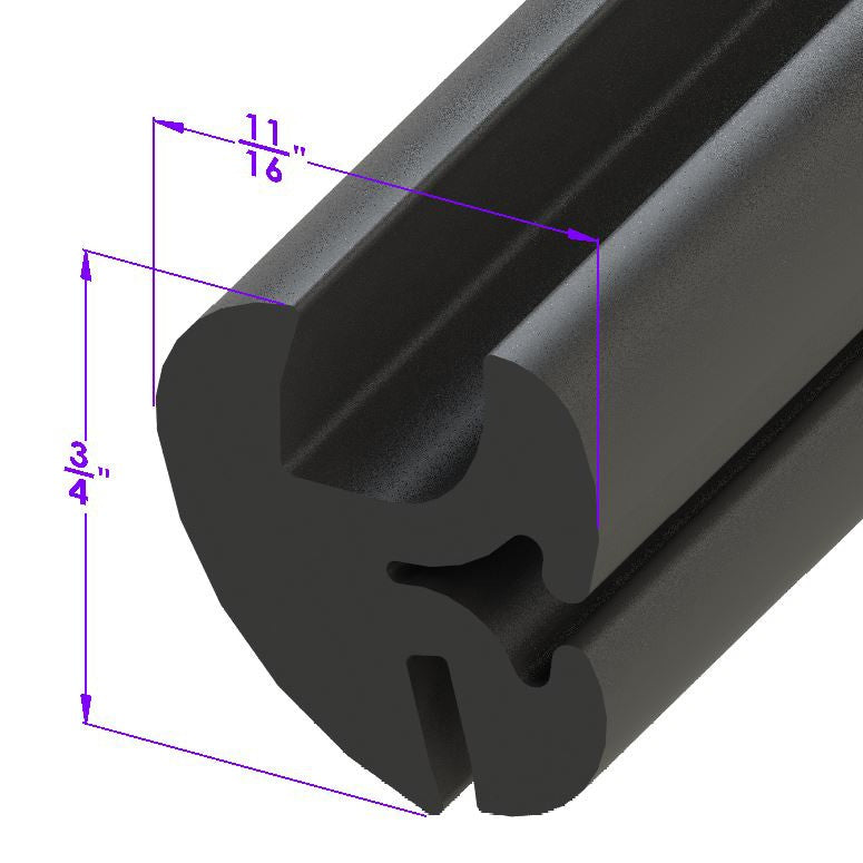 Glass Channel with Lockstrip - LP 100