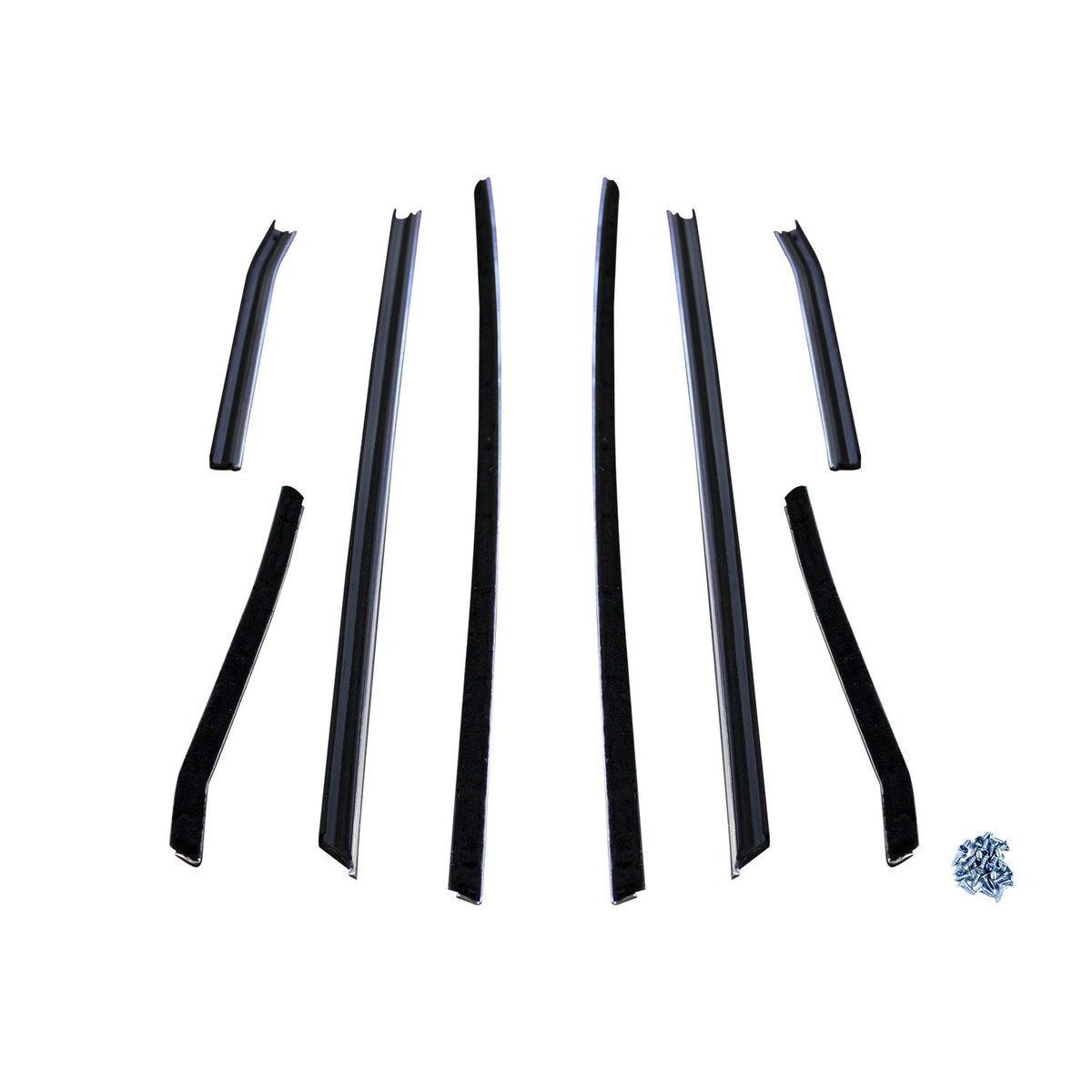 Window Sweeper Kit 8-Piece For Chevrolet Camaro 1968 - WC 2008-12