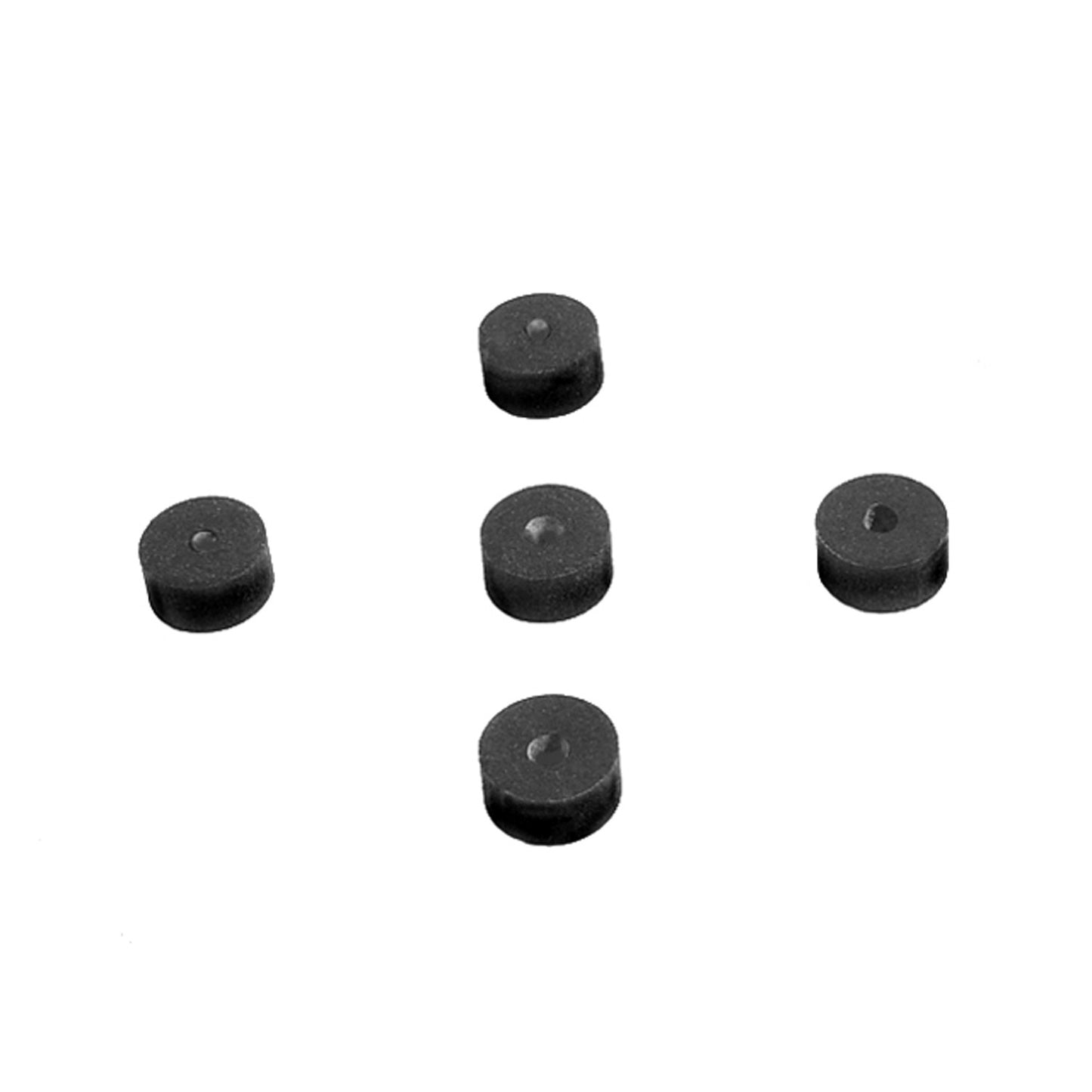 Flat Rubber Washers 1/8" I.D, 1/2 O.D, 1/4" thick, 5-Piece - UW 35