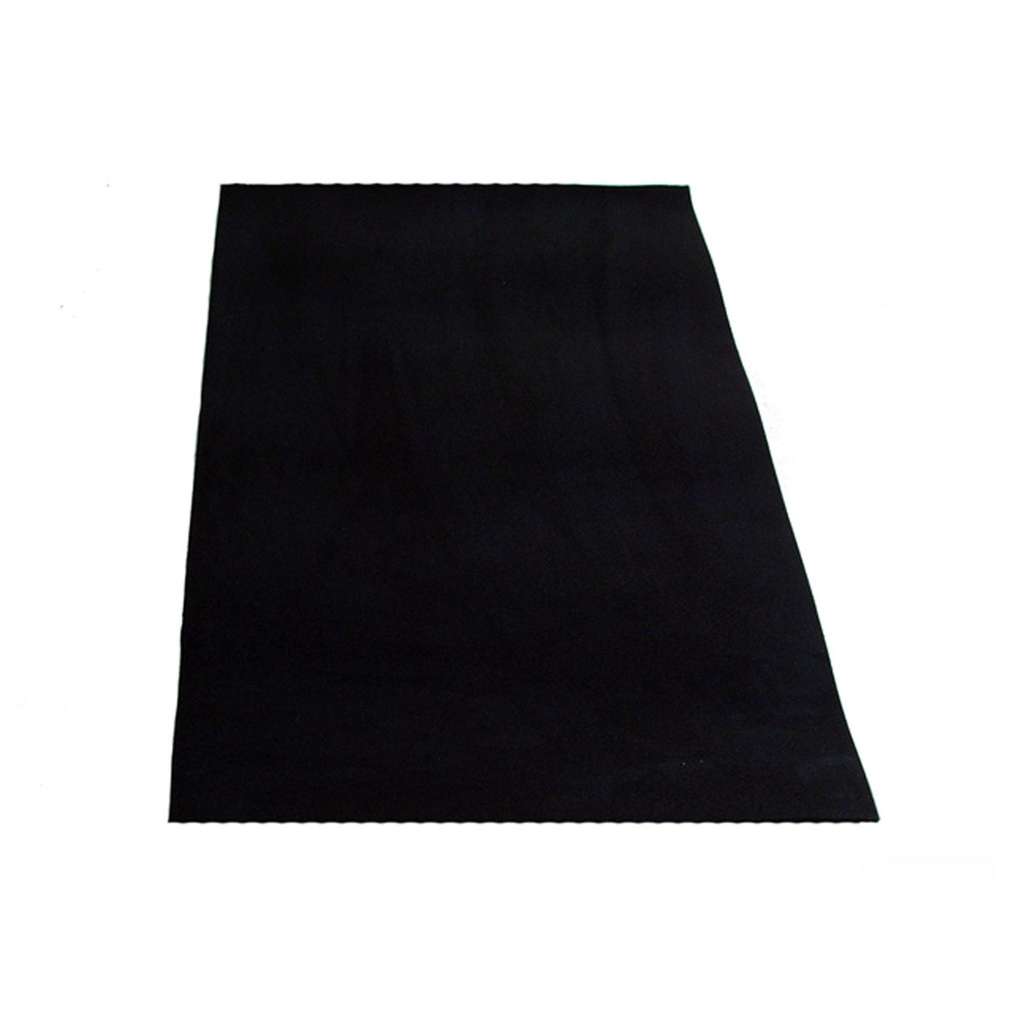 Closed Cell Sponge Rubber Sheet Dark Gray, 10" W X 14" L X 1/8" Thick SR 18-1014