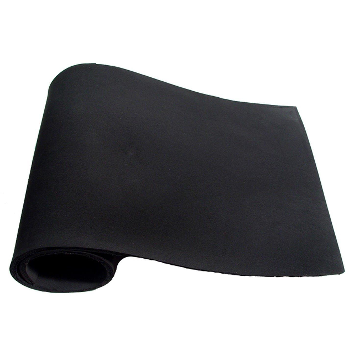 Closed Cell Sponge Rubber Sheet Dark Gray, 10" W X 28" L X 1/4" Thick SR 14-1028