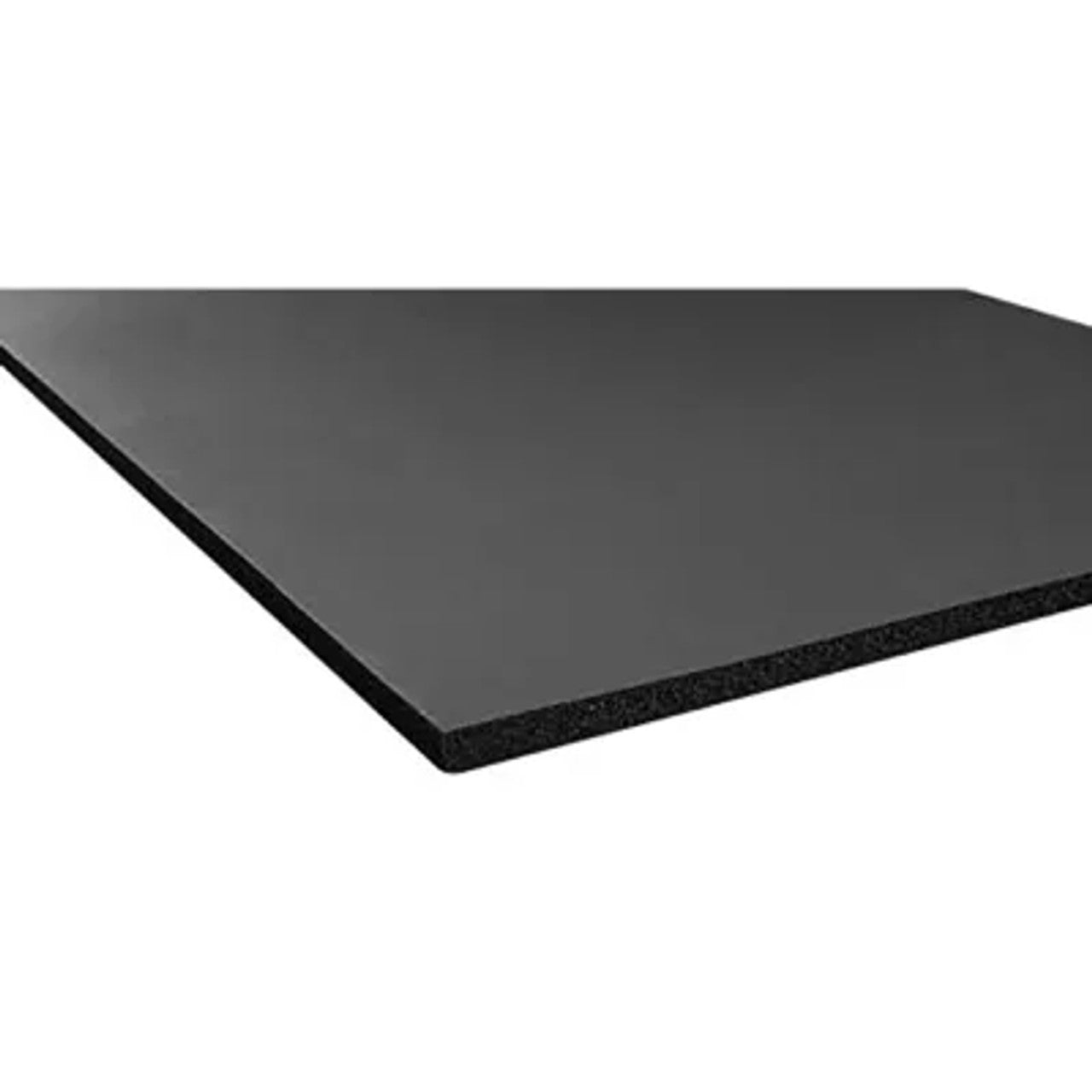 Closed Cell Sponge Rubber Sheet Dark Gray, 42" W X 72" L X 1/8" Thick - SR 18