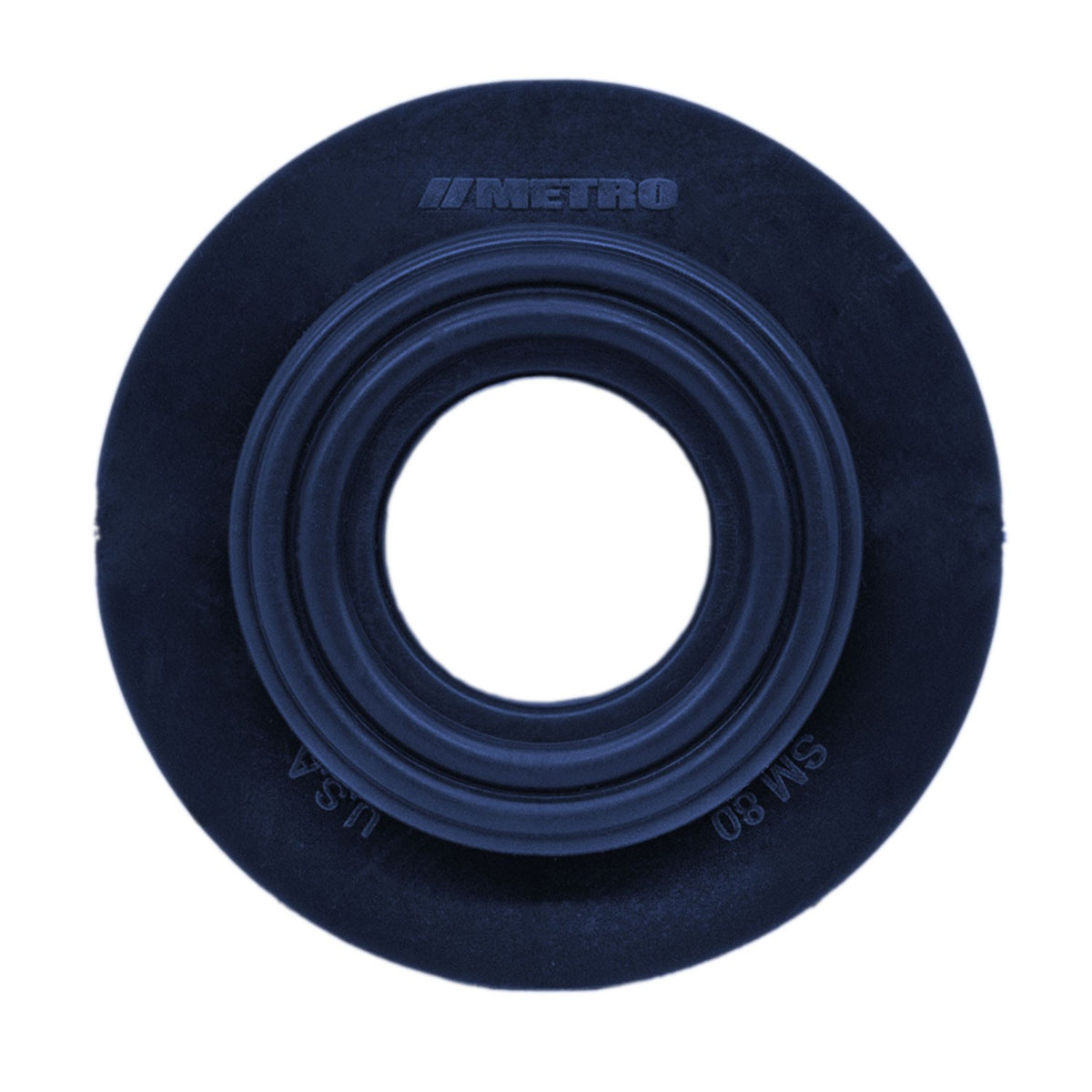 Dimmer Switch Grommet 2-1/2" flange with 1" I.D, Navy Blue - SM 80-D