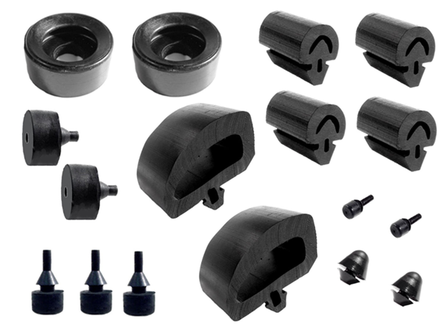 Snap-In-Bumper Kit For Dodge Dart 1967-70, Plymouth Valiant 1967-70 - SBK 2331