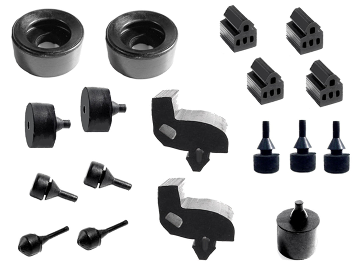 Snap-In-Bumper Kit 18-Piece For Dodge Challenger 1972-1974 - SBK 2330