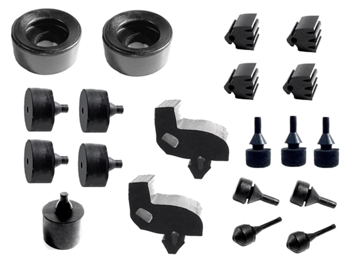 Snap-In-Bumper Kit 20-Piece For Dodge Challenger 1971 - SBK 2329