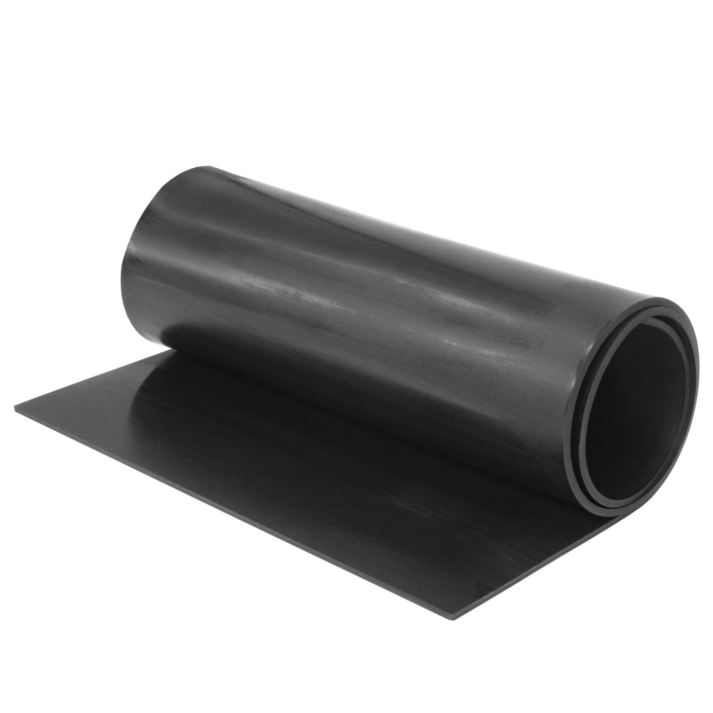 Solid Rubber Sheet 10" Wide, 28" Length, 1/32" Thick - S 32-1028