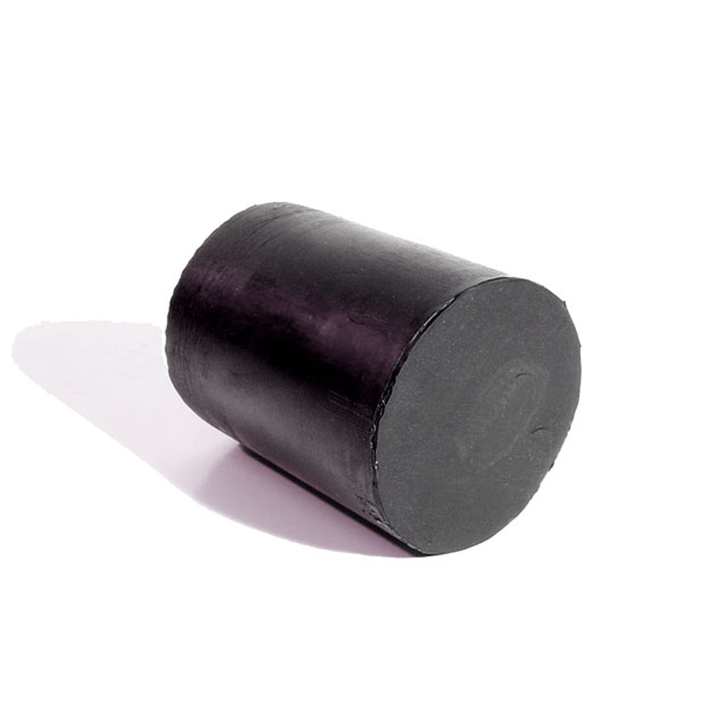 Solid Rubber Cylinder 2-1/4" Diameter, 3" Thick - RS 13
