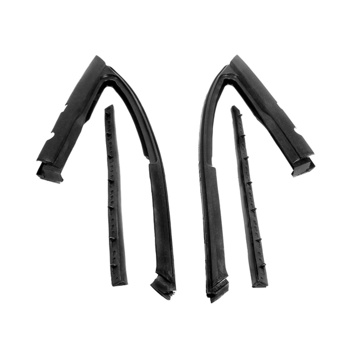 Vent Window Seals For Chevrolet Chevy II 1968-1969 9713808/09 - WR 2022