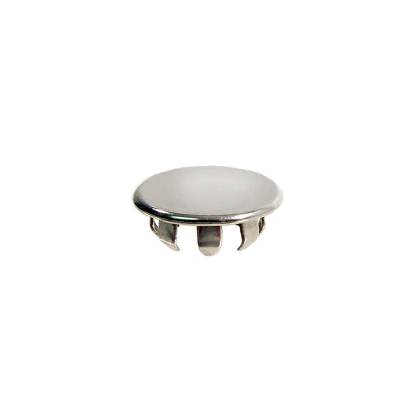 Chrome Plug Button 1/2" Hole Sz, .037"-.062" Max Working Thickness - WF 1000-D