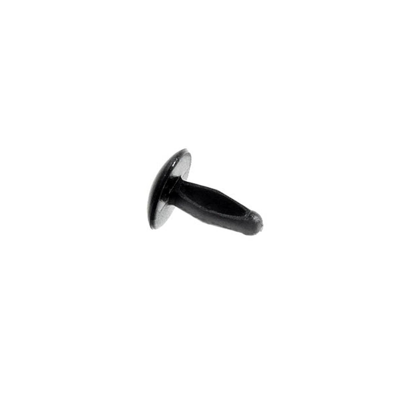 Door Flange Weather Strip Clip - Black Plastic, 9/16" Long - WF 4