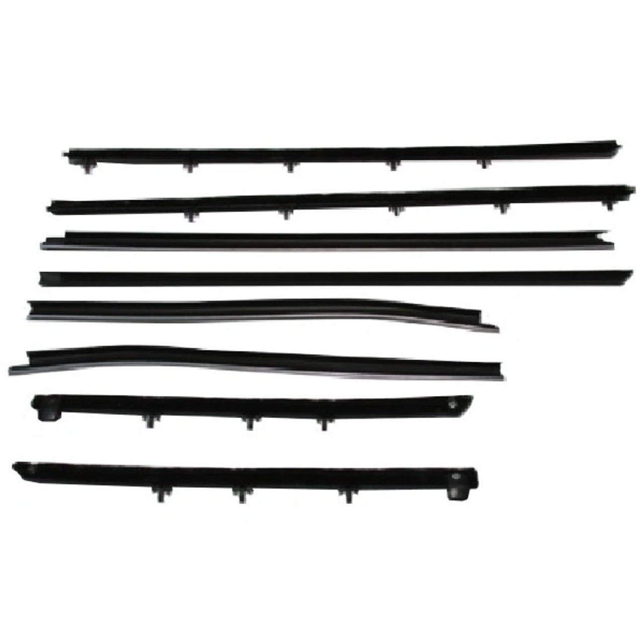 Window Sweeper Kit- Convertible (8 Pc) For Pontiac GTO, LeMans 1968 - WC 8100-20