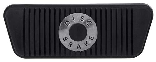1968-73 Ford/Mercury; Brake Pedal Pad; Automatic Transmission; With Disc Brake Emblem