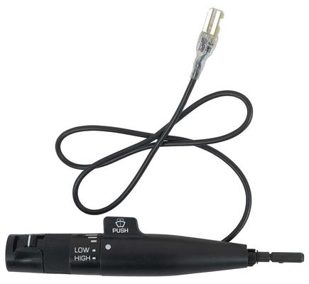 1984-90 GM; Combination Switch; Turn Signal Lever; with Cruise; with Pulse Wipers; Black Stem