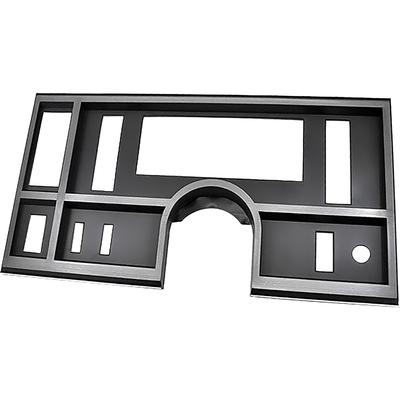 1984-87 Regal; Dash Instrument Panel Bezel; Black with Silver Trim