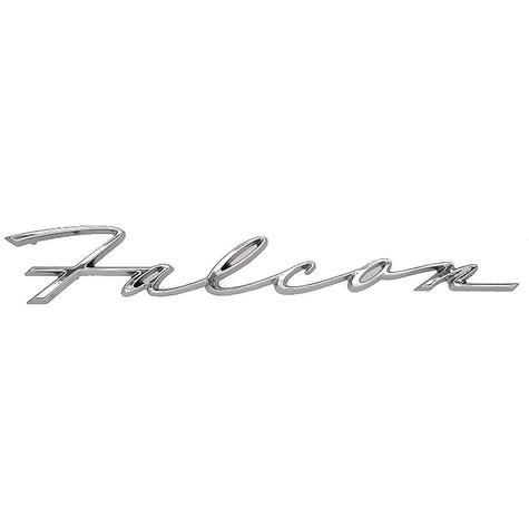 25622A - 1963 Ford Falcon; Quarter Panel Script Emblem; Open Hole