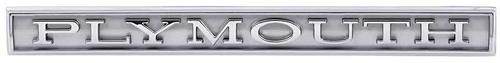 2786044 - 1968 Plymouth Valiant; Grill Emblem