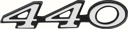 2901810 - 1969-70 Dodge Coronet; 440 Fender Emblem; Mopar Trademark