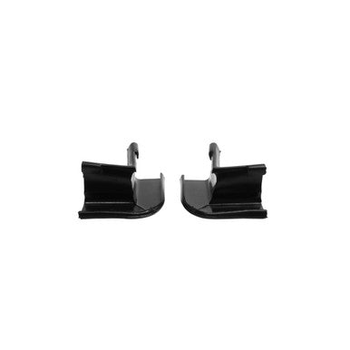 Trim Parts 1966-67 Chevy II/Nova 2 Door Hardtop 2-Piece Upper Corner Rear Window Trim Kit - 3036