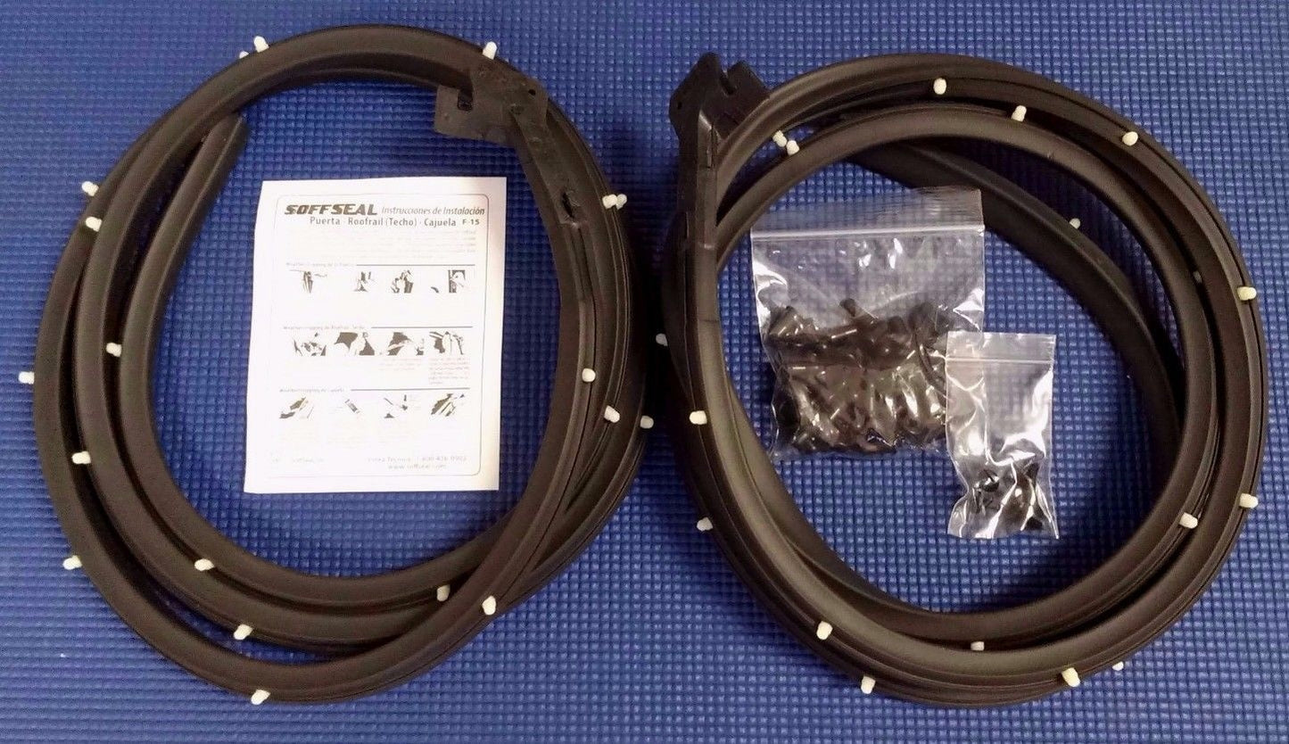 1965 - 1969 Chevrolet Corvair 2DR Hrdtp Conv Door Rubber Weather Strip Seal Set