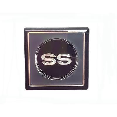 332079 - 1974-77 Chevrolet Monte Carlo SS; Dash Pad Emblem; SS Logo