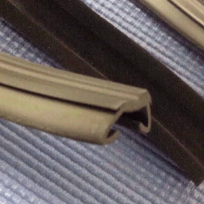 1968-1972 CHEVROLET EL CAMINO DOOR WINDOW GLASS RUN CHANNEL FELT SEAL KIT SET