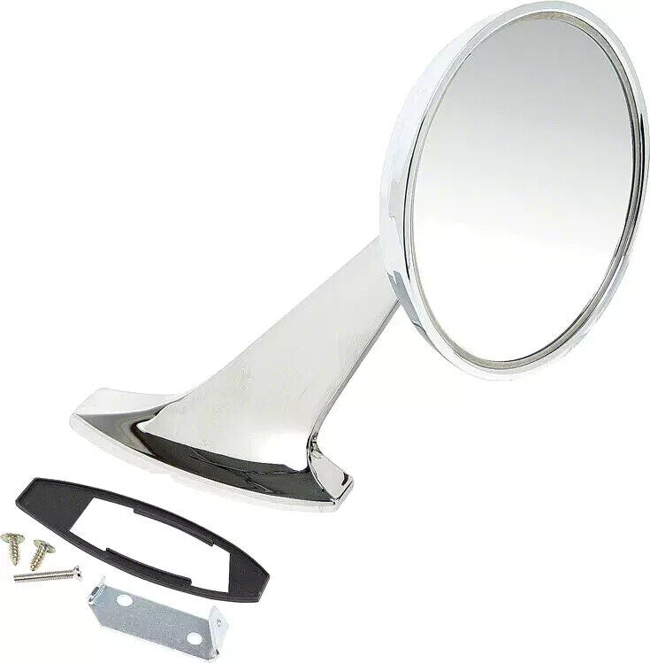 OUTER DOOR MIRROR SET WITH BOWTIE FOR 1965-1966 IMPALA BEL AIR BISCAYNE