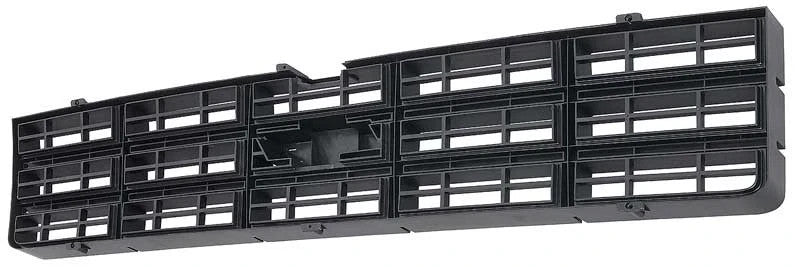1977-79 Chevy Pickup Blazer Suburban; Grill Assembly; with Bow Tie Emblem; Black