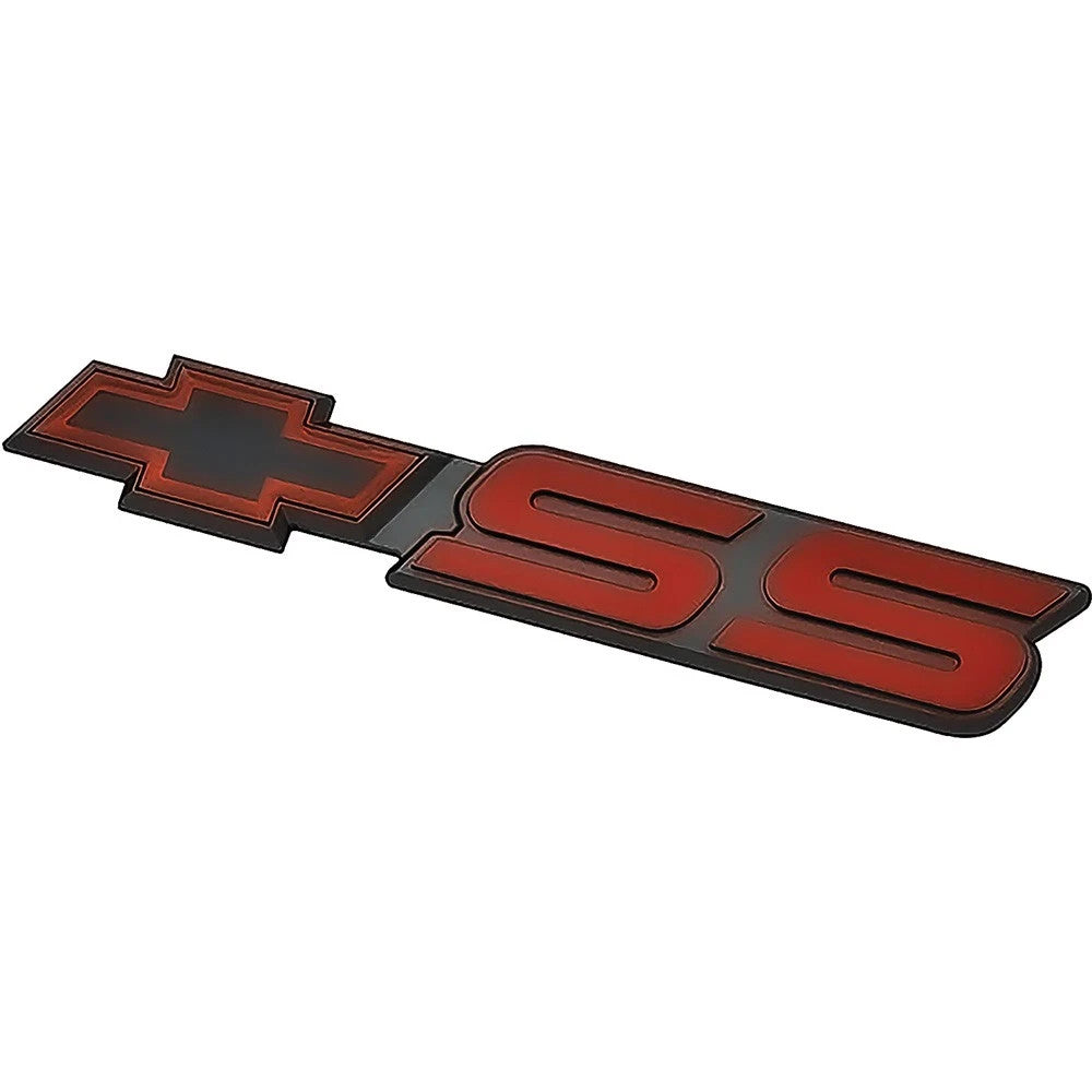 1994-99 Chevrolet S10 Pickup; "Bow Tie SS" Door &Tailgate Emblem; Peel & Stick;