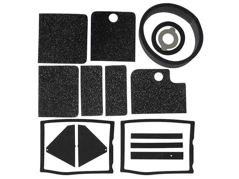 1965-68 Ford Mustang; Heater Box Seal Kit; Without AC