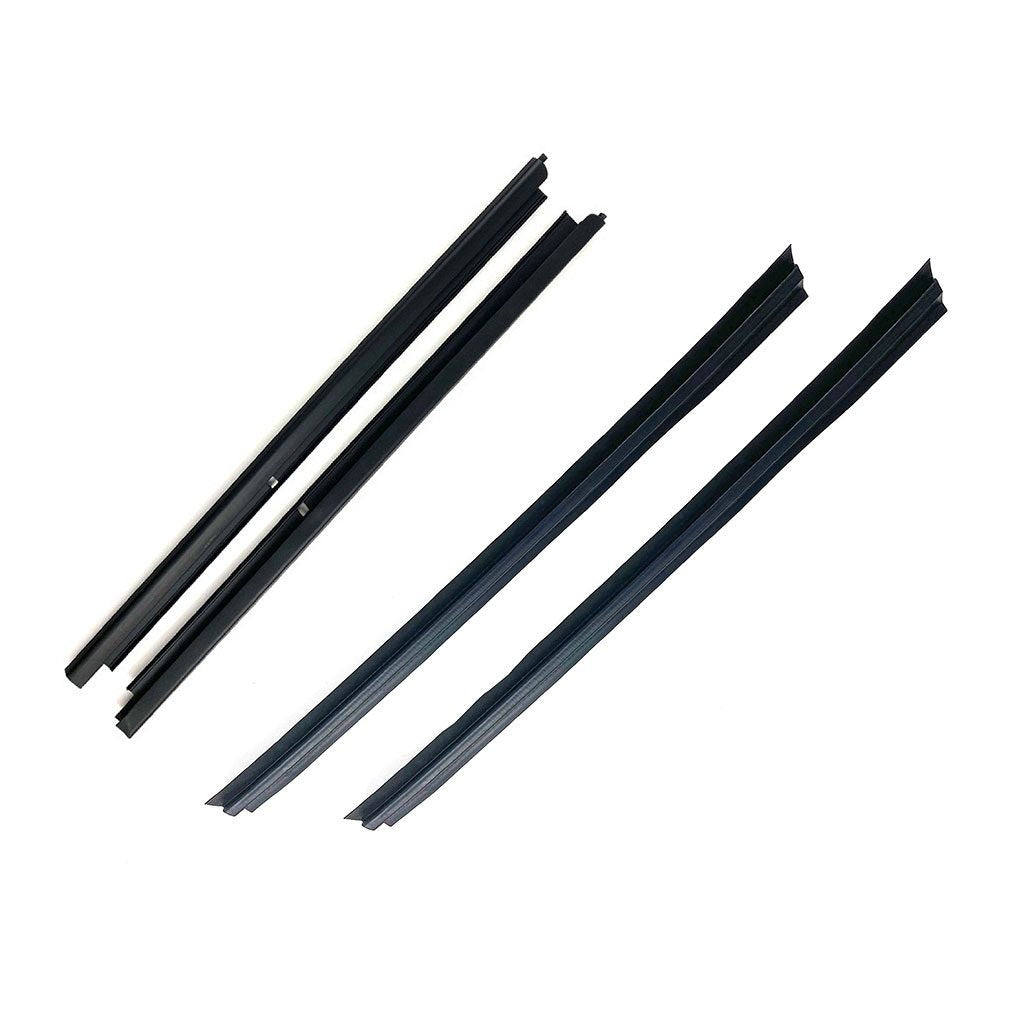 2000-2006 GMC Yukon Inner & Outer Belt Weatherstrip 4 pc Kit