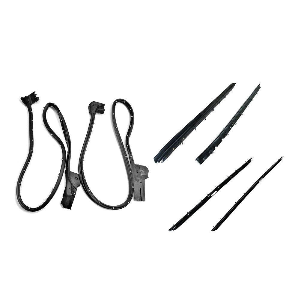 1990-1996 Chevrolet Corvette Door Seal & Belt Weatherstrip Kit