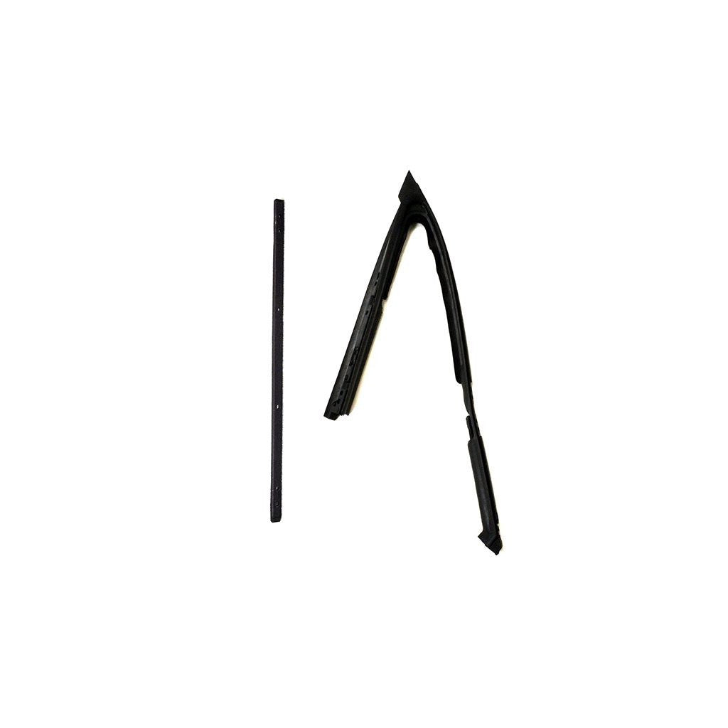 1963-1991 Jeep Grand Wagoneer Vent Window Seal, Rear Vertical Kit