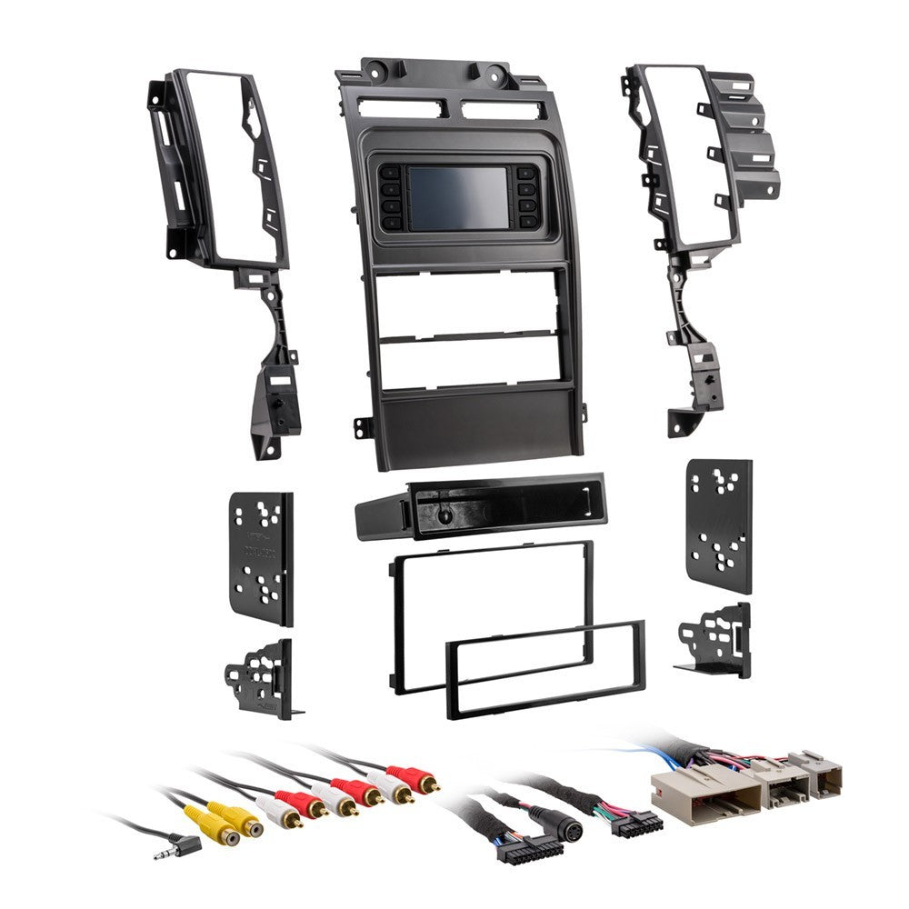 Metra 99-5722 Double DIN Dash Installation Kit for 2010-2012 Ford Taurus(W/Key