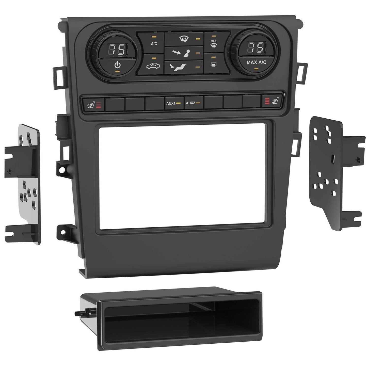 Metra 99-5854B Ford Fusion 15-17 (w/sngl-zone climate cntrl) -Turbo Tactile Dash