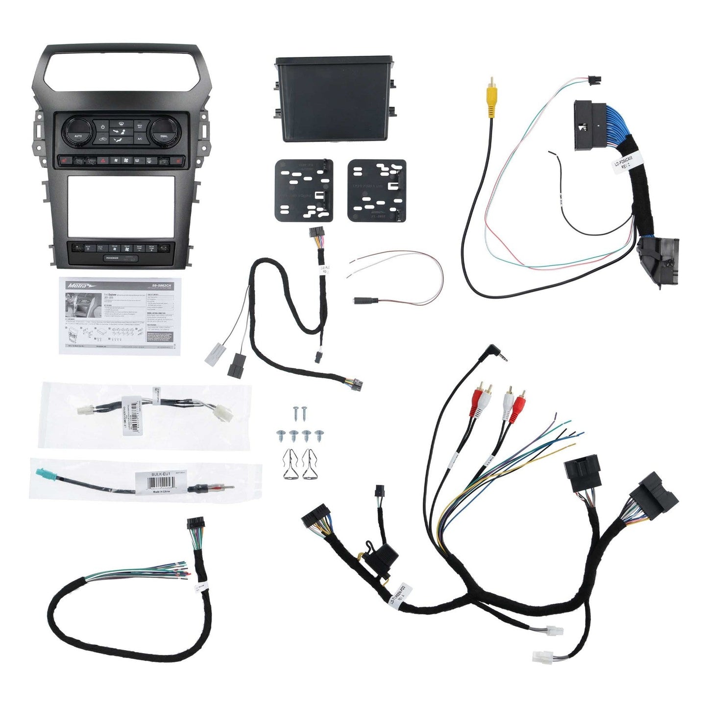 Metra 99-5862CH Ford Explorer 2011-15 8" Screen Without Sony Dash Installation