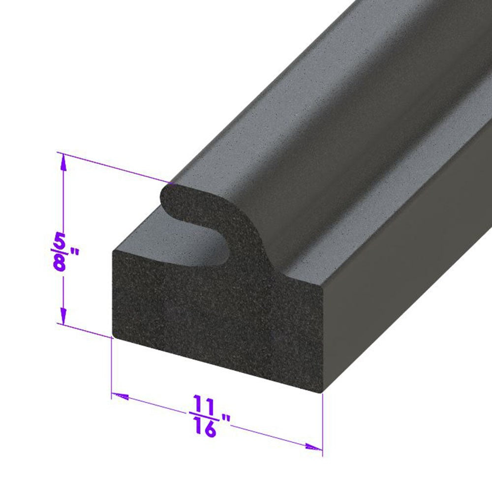 Trunk Seal For Cars with wide Gutters - LP 50-A