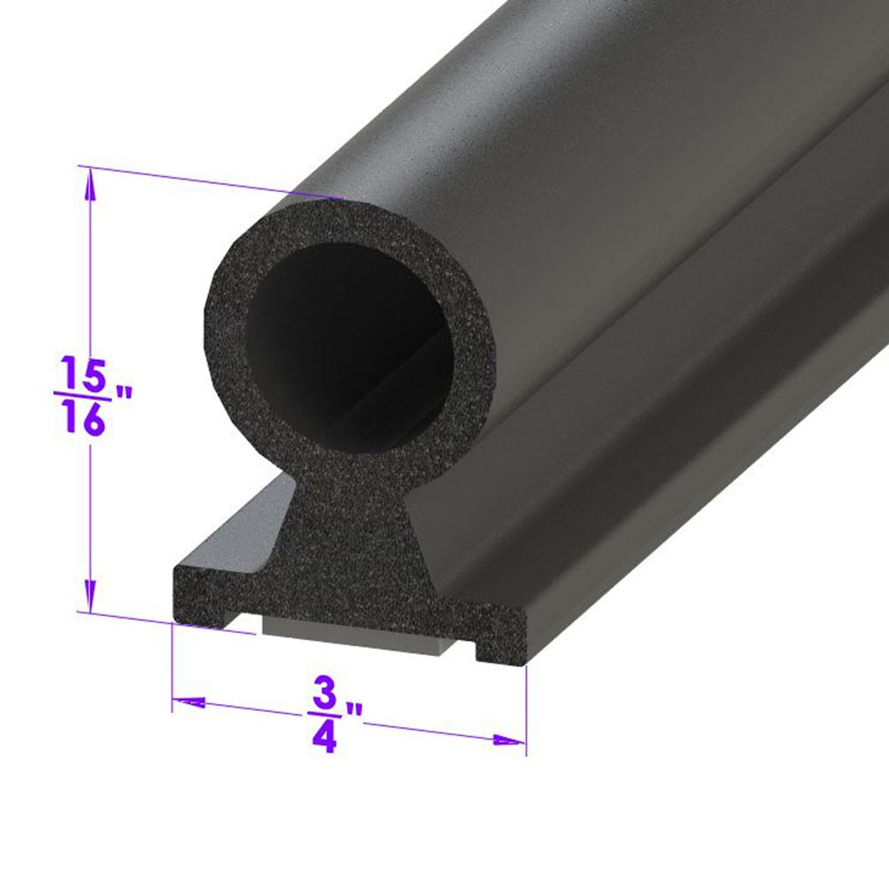 Adhesive Backed Weatherstripping Bulb Style - LP 78348