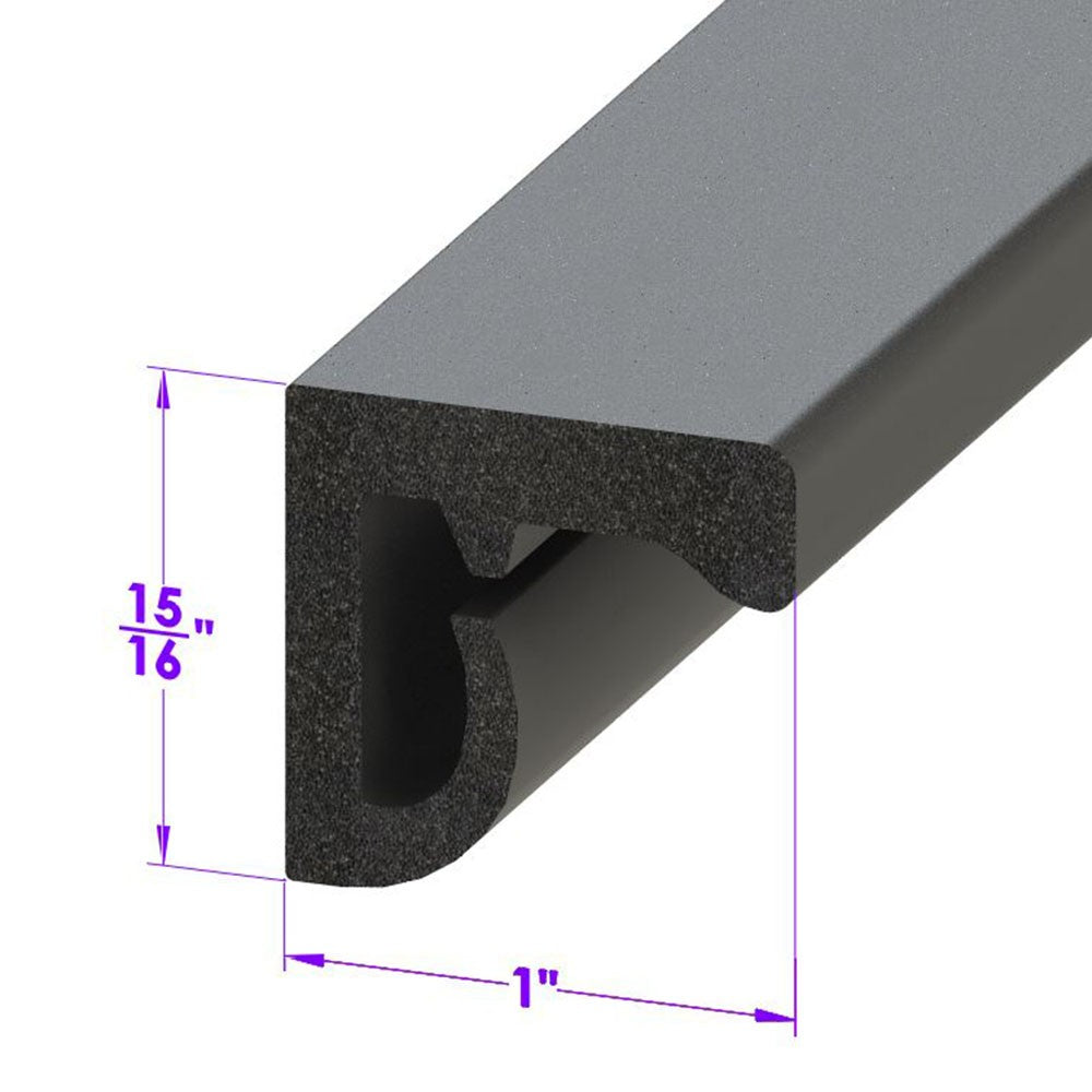 Convertible Top Rail Seal - LP 110-C