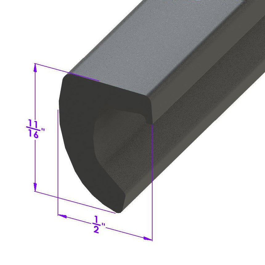 Door Side Seal - Fits Around Top and Sides - LP 112-C