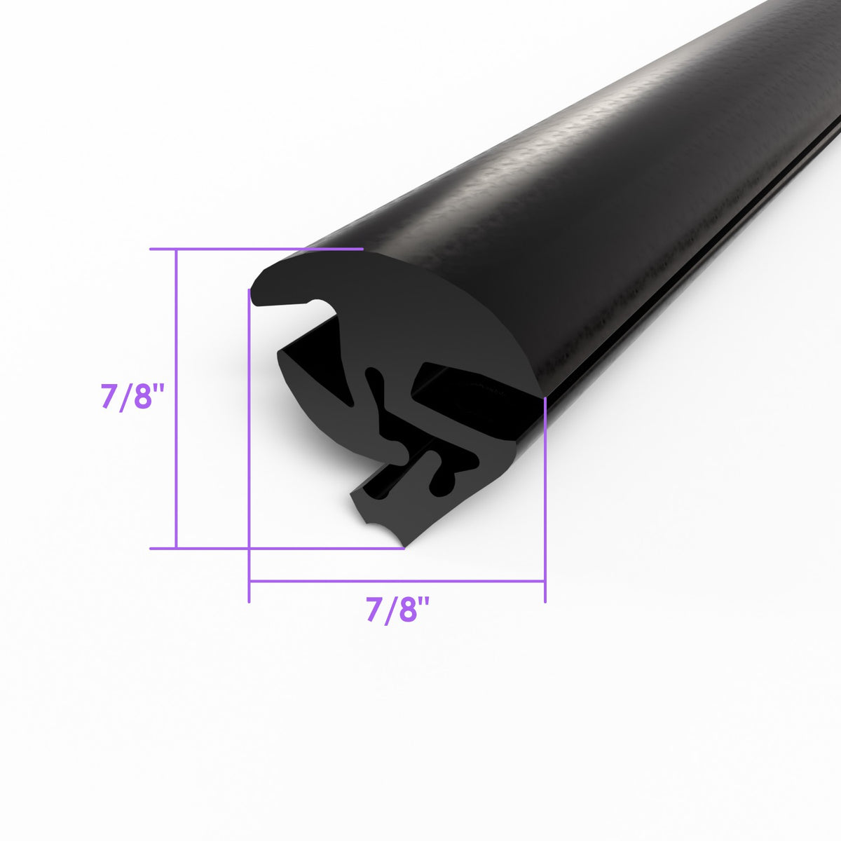 1/4"Windshield and Fixed Side Window Seal 1/16" thickness, 50 Piece LP 101-D 50