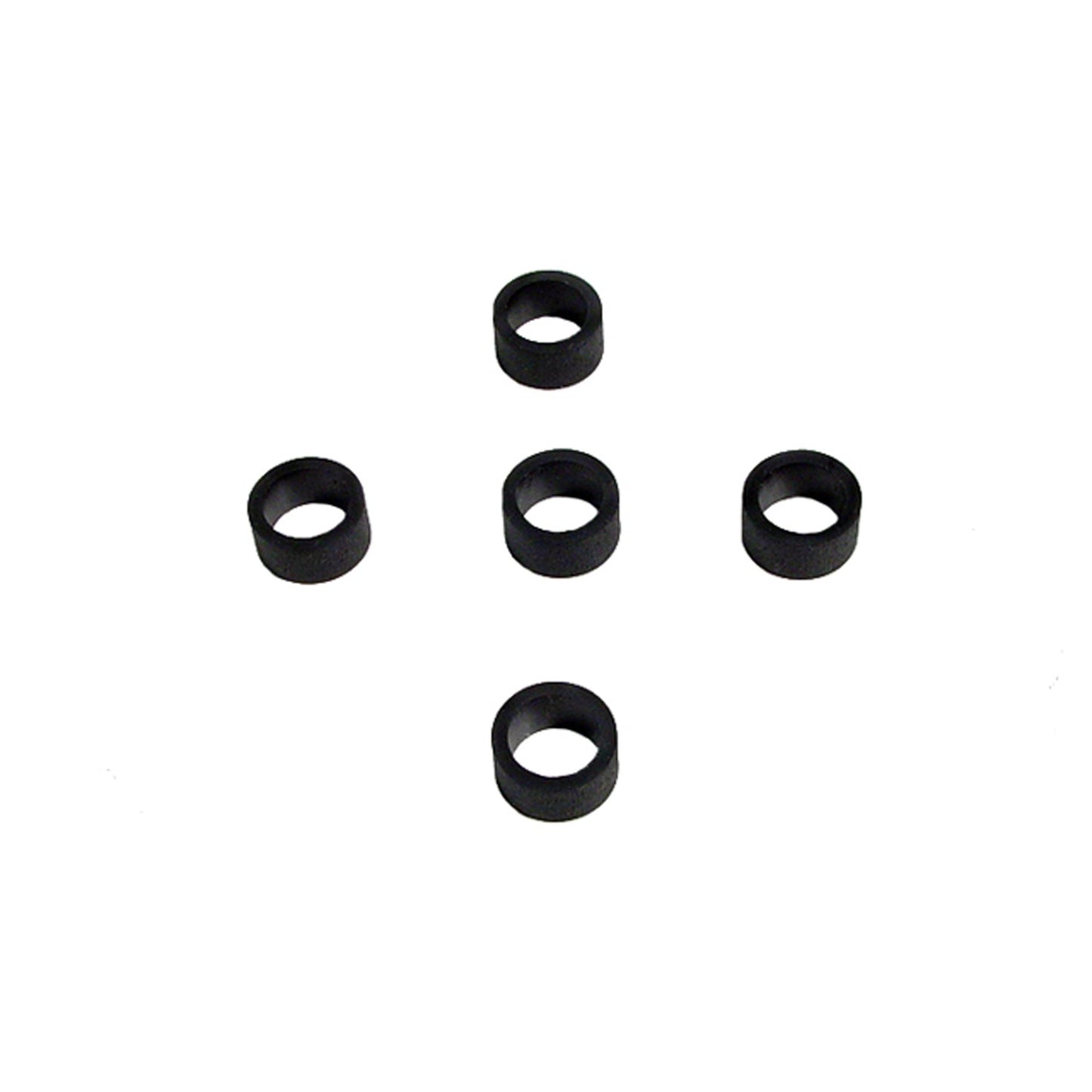 Flat Rubber Washers 3/8" I.D, 1/2" O.D, 1/4" thick, 5-Piece - UW 42