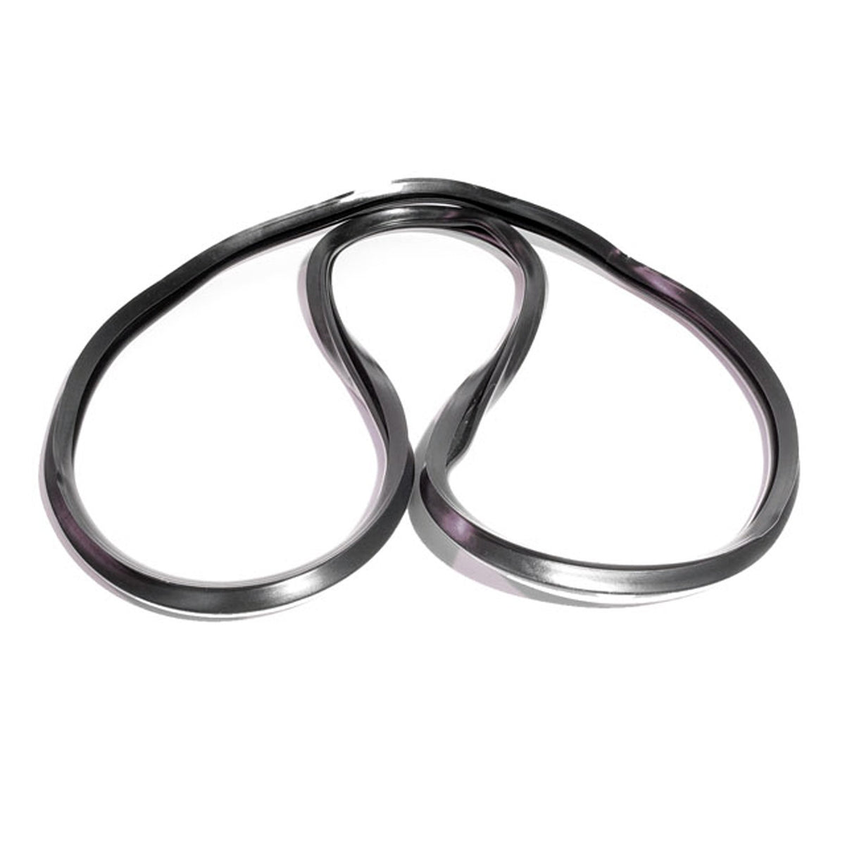 Vulcanized Side Rear-Rear Sliding Window Seal For Willys Station Wagon VQT 9601