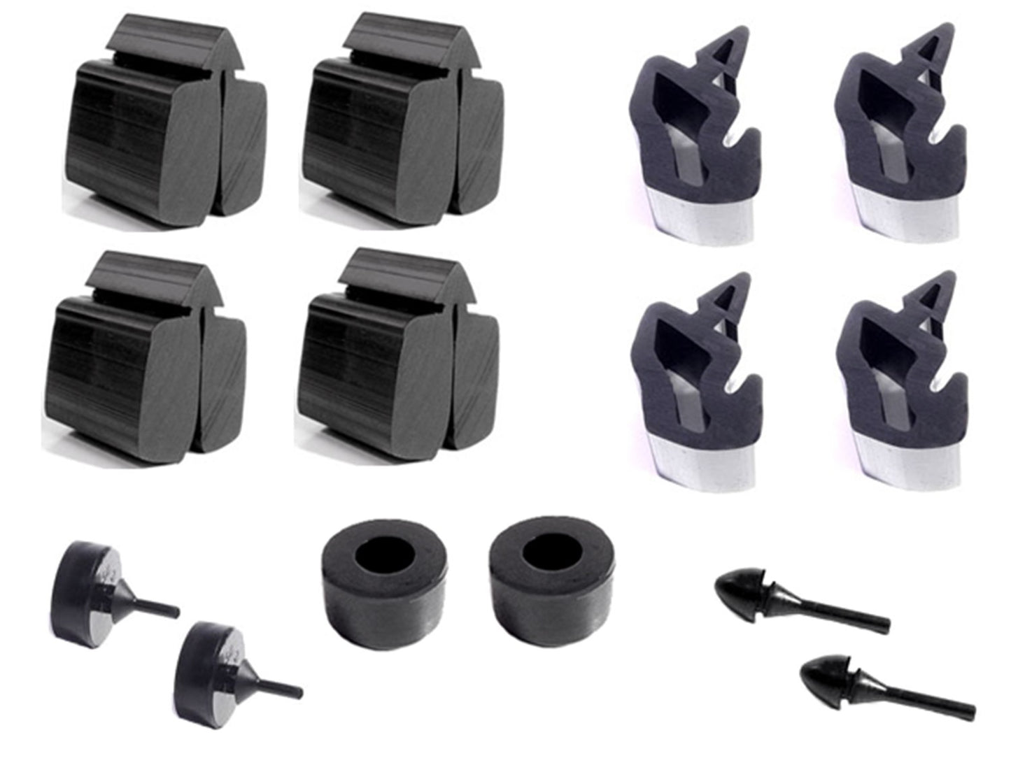 Snap-In-Bumper Kit 14-Piece For Chevrolet Chevelle 1965 - SBK 201