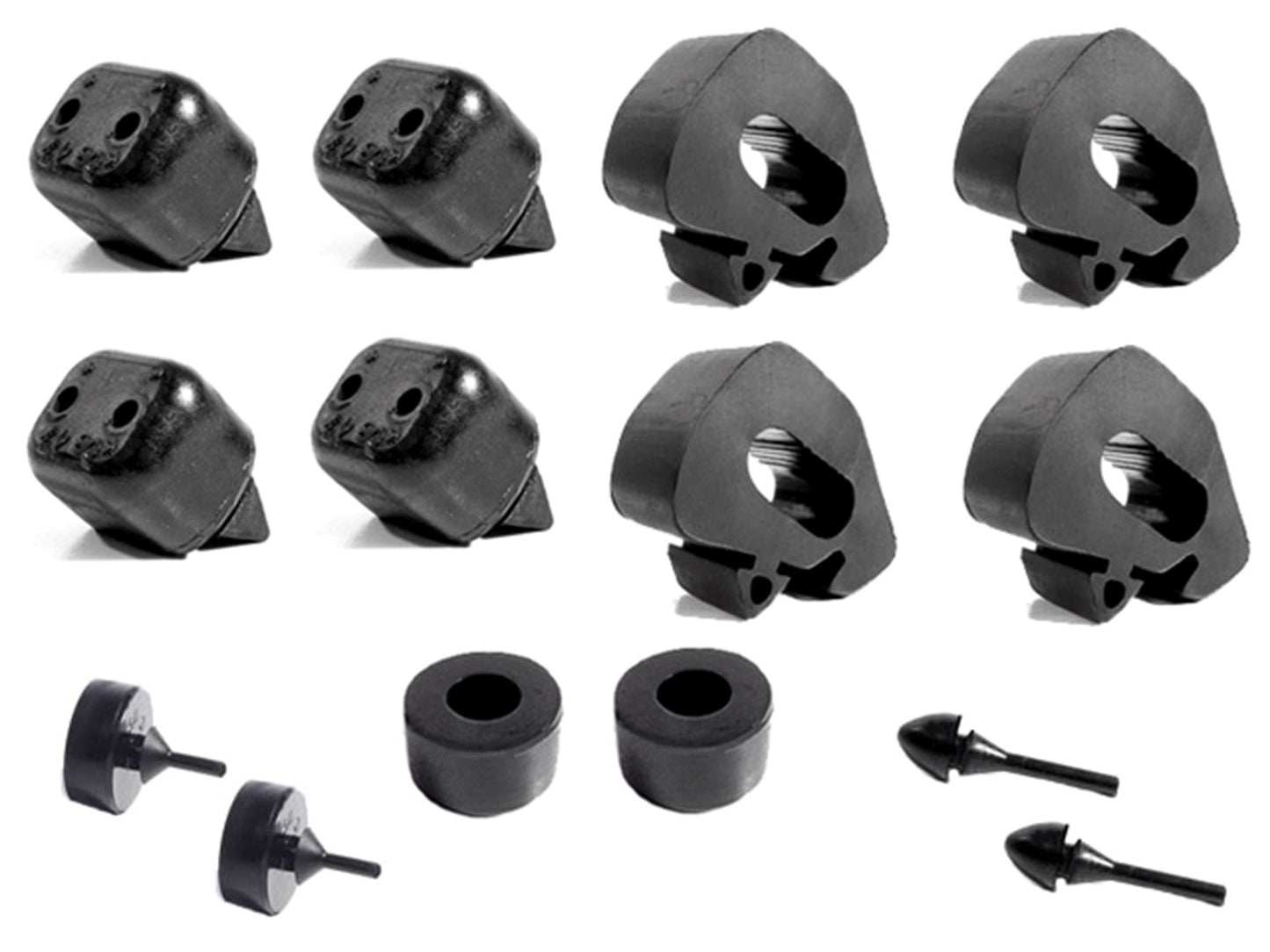 Snap-In-Bumper Kit 14-Piece For Chevrolet Chevelle 1967 - SBK 203